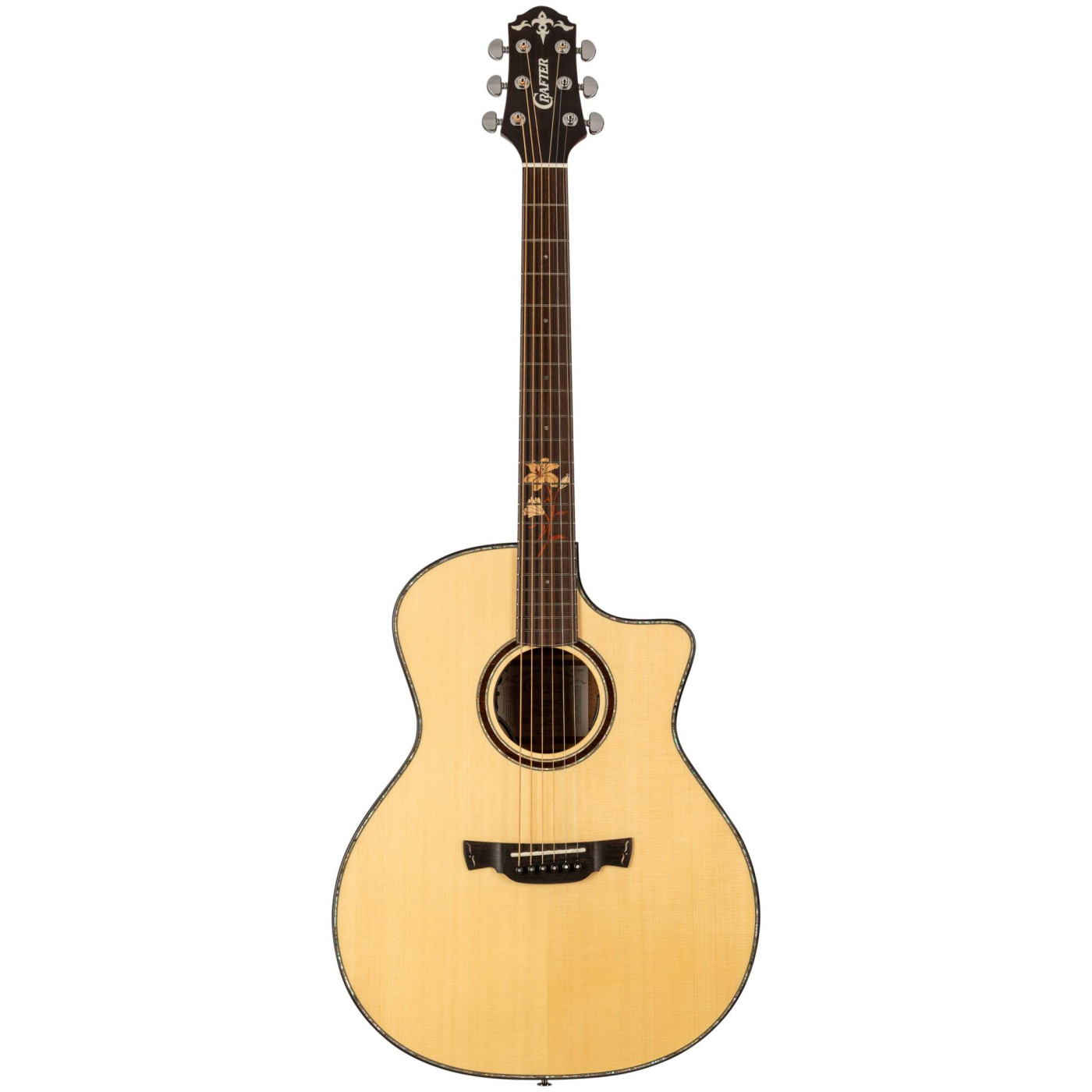 Электроакустическая гитара Crafter WF G-MAHOce - 12