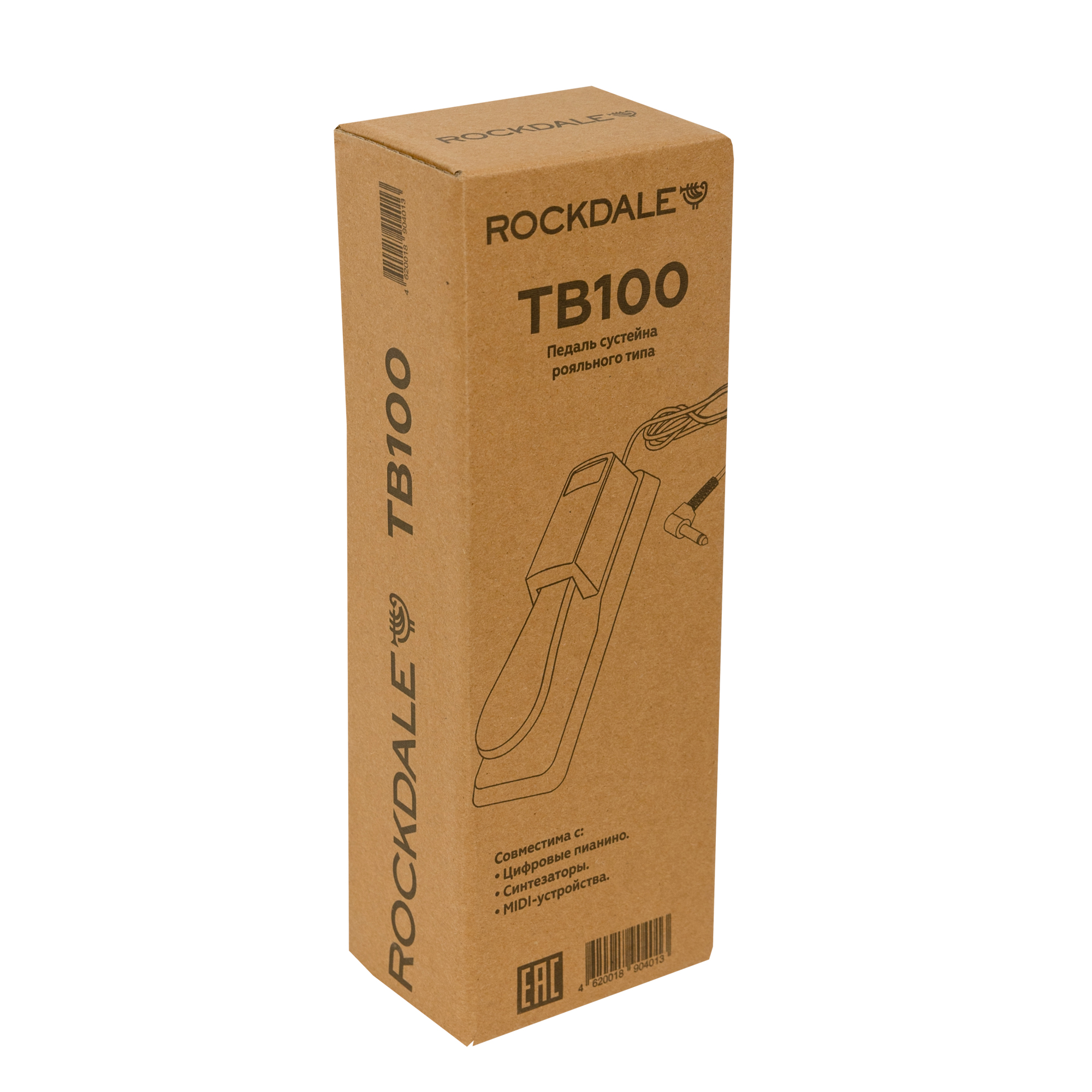 Педали для клавишных инструментов Rockdale TB 100 - 19