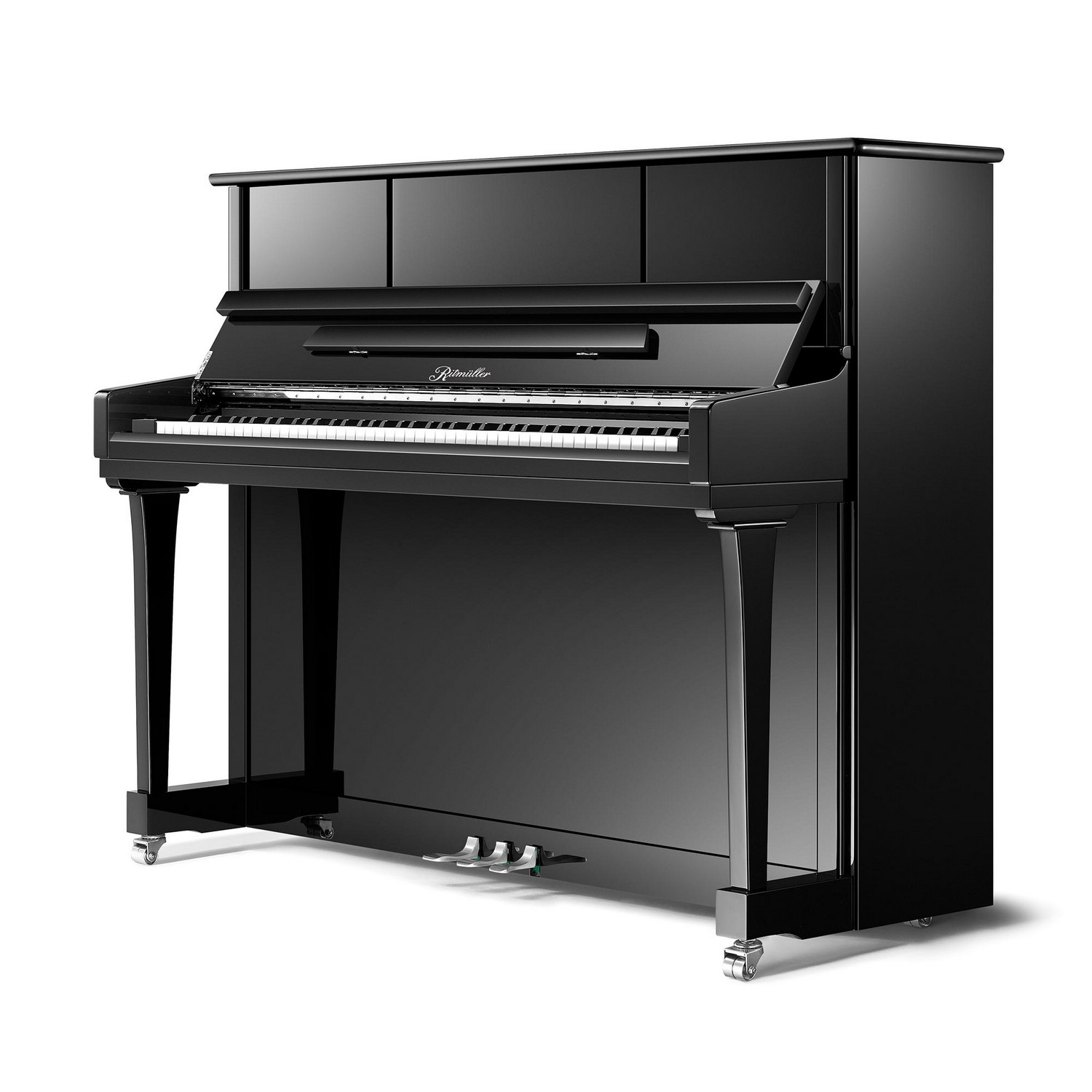 Акустическое пианино Ritmuller UHX121 (A111) Ebony Polish - 11