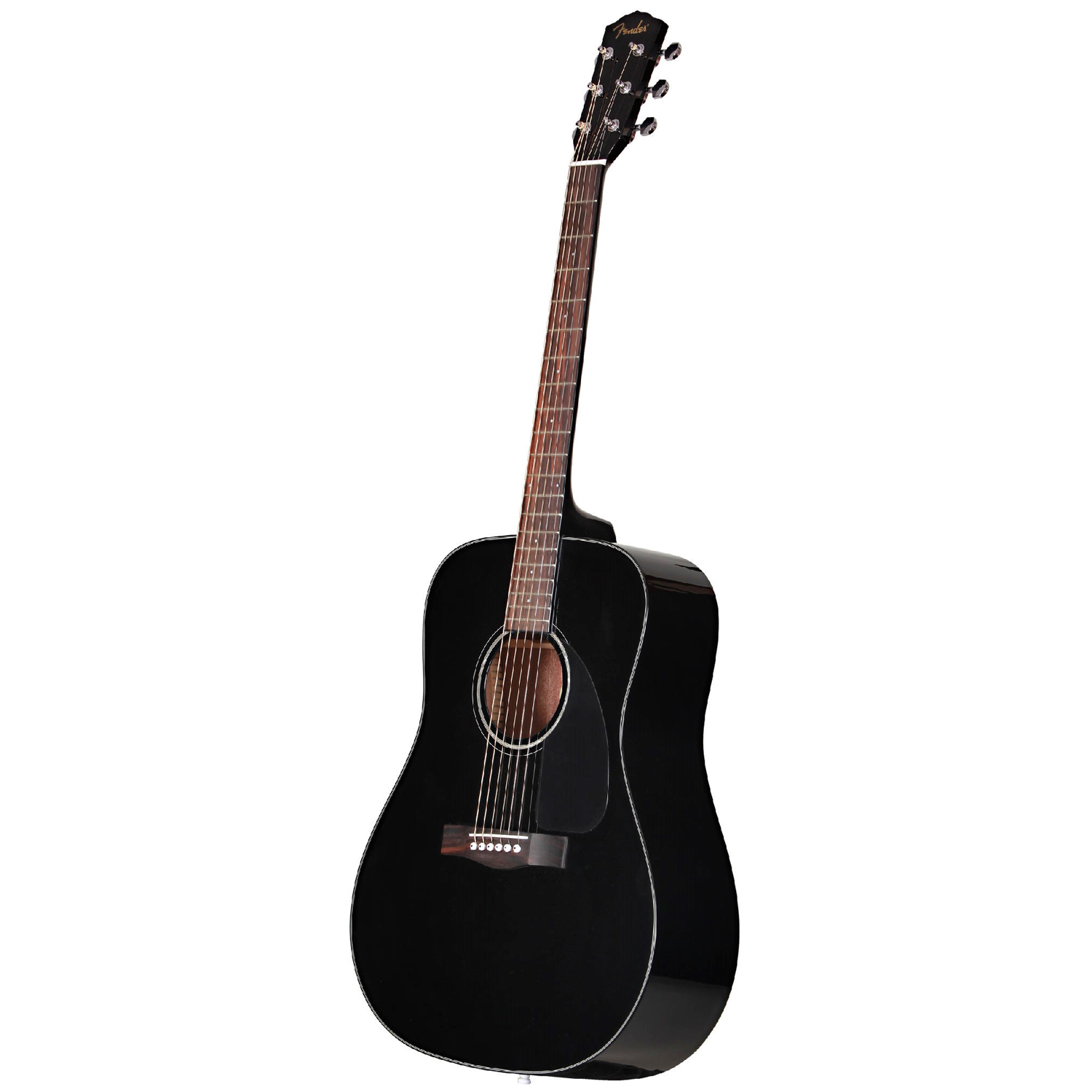 Акустическая гитара Fender Cd-60 Black - 11