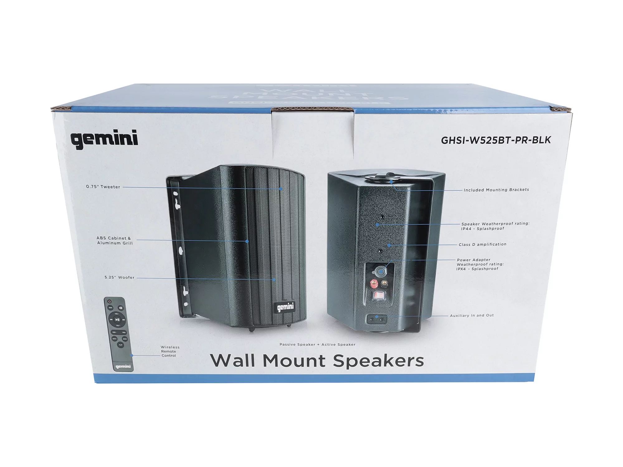 Комплект акустических систем Gemini GHSI-W525BT-PR-BLK - 61