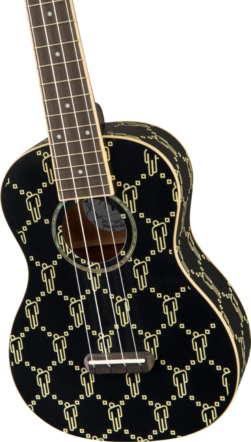 Укулеле Fender BILLIE EILISH Ukulele Black WN - 12