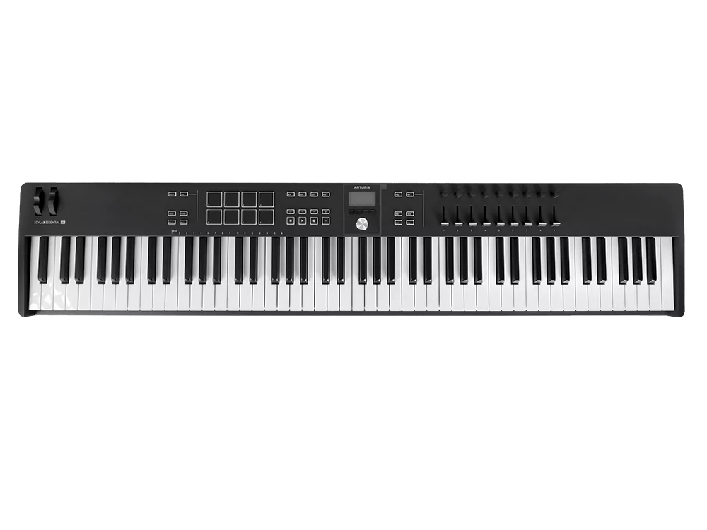 MIDI-клавиатура Arturia KeyLab Essential 88 mk3 Black - 17