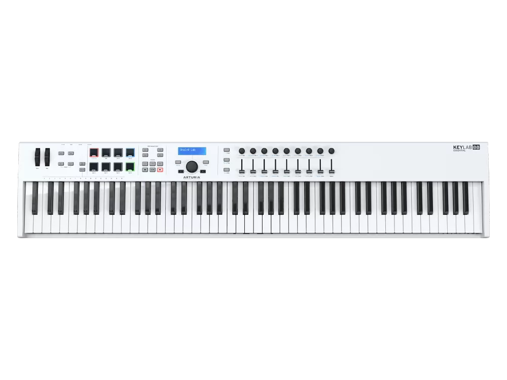 MIDI-клавиатура Arturia KeyLab Essential 88 mk3 White - 15