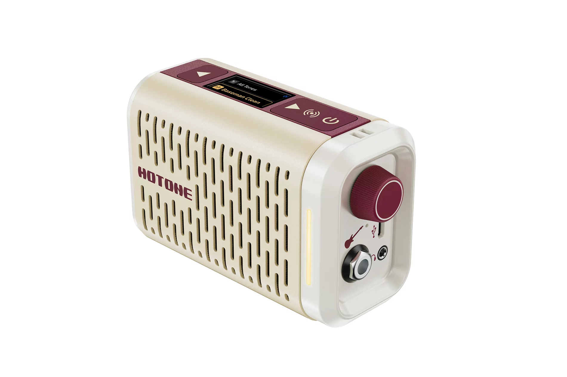 Моделирующий мини-комбоусилитель Hotone Pulze Mini WH Белый - 14