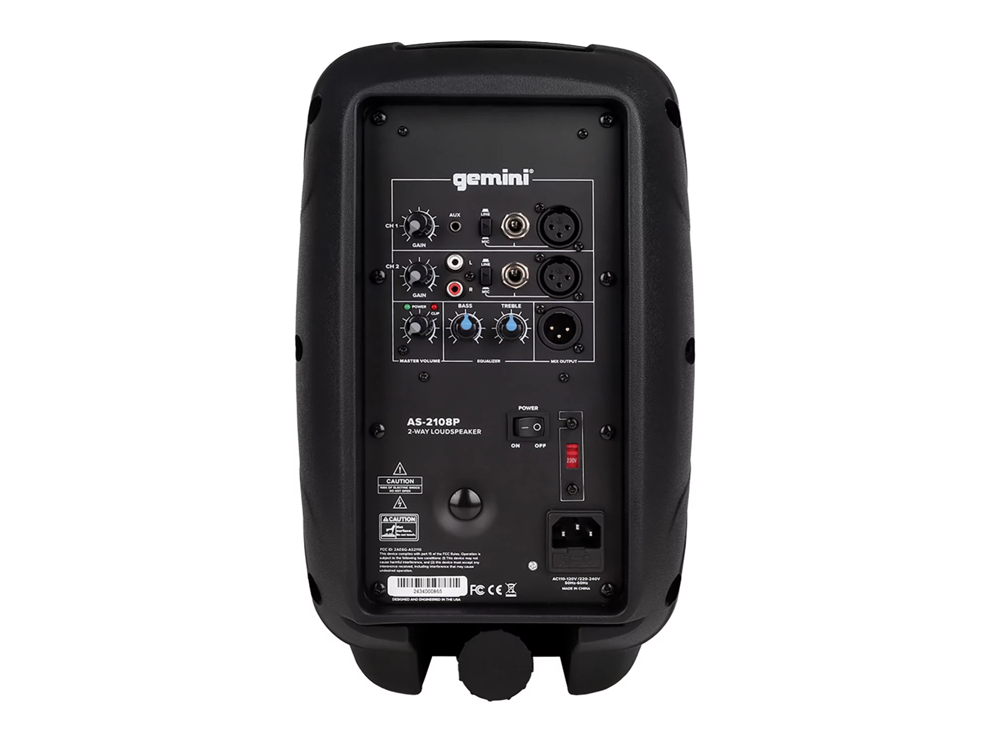Активная акустическая система Gemini AS-2108P - 15