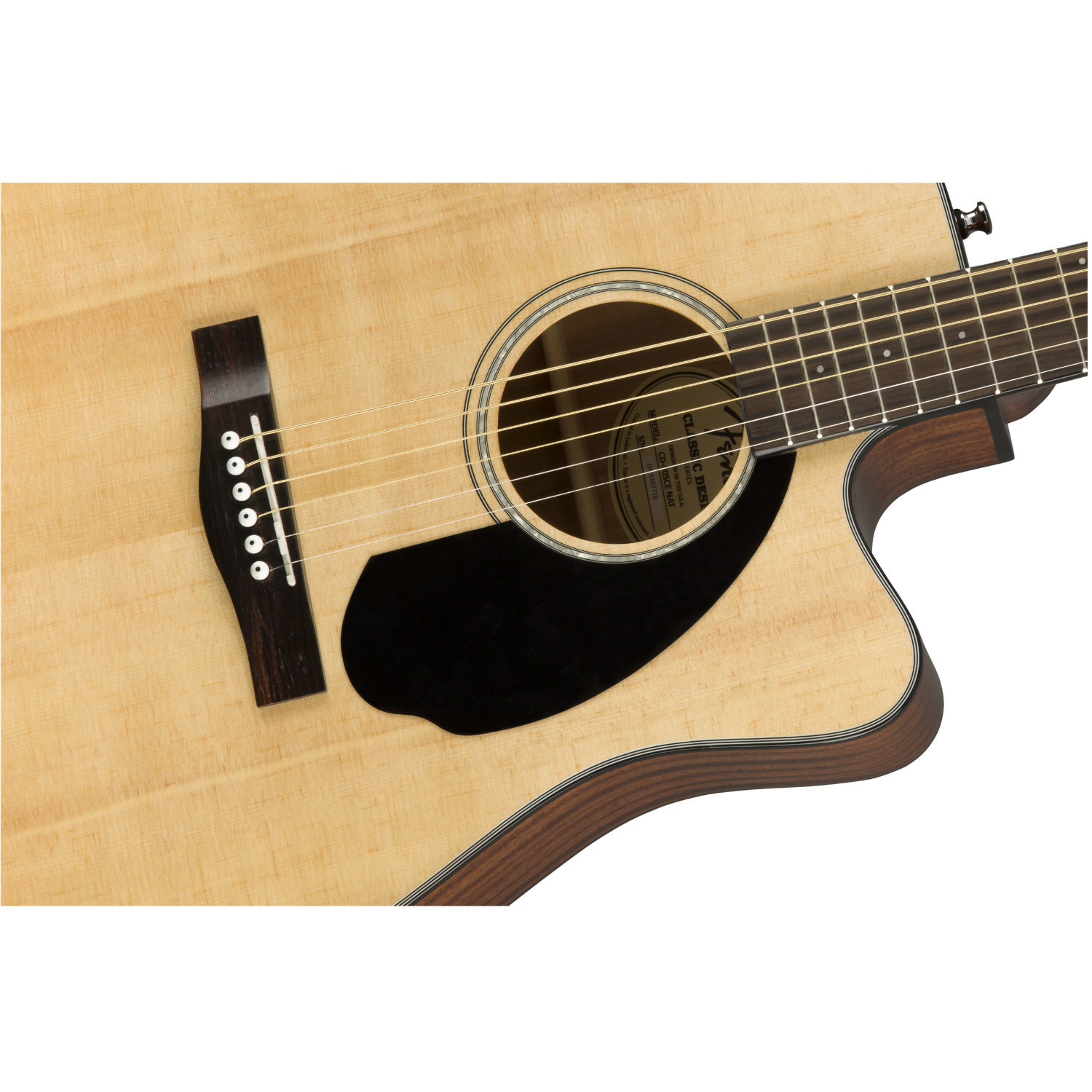 Акустическая гитара Fender Cd-60Sce Natural - 16