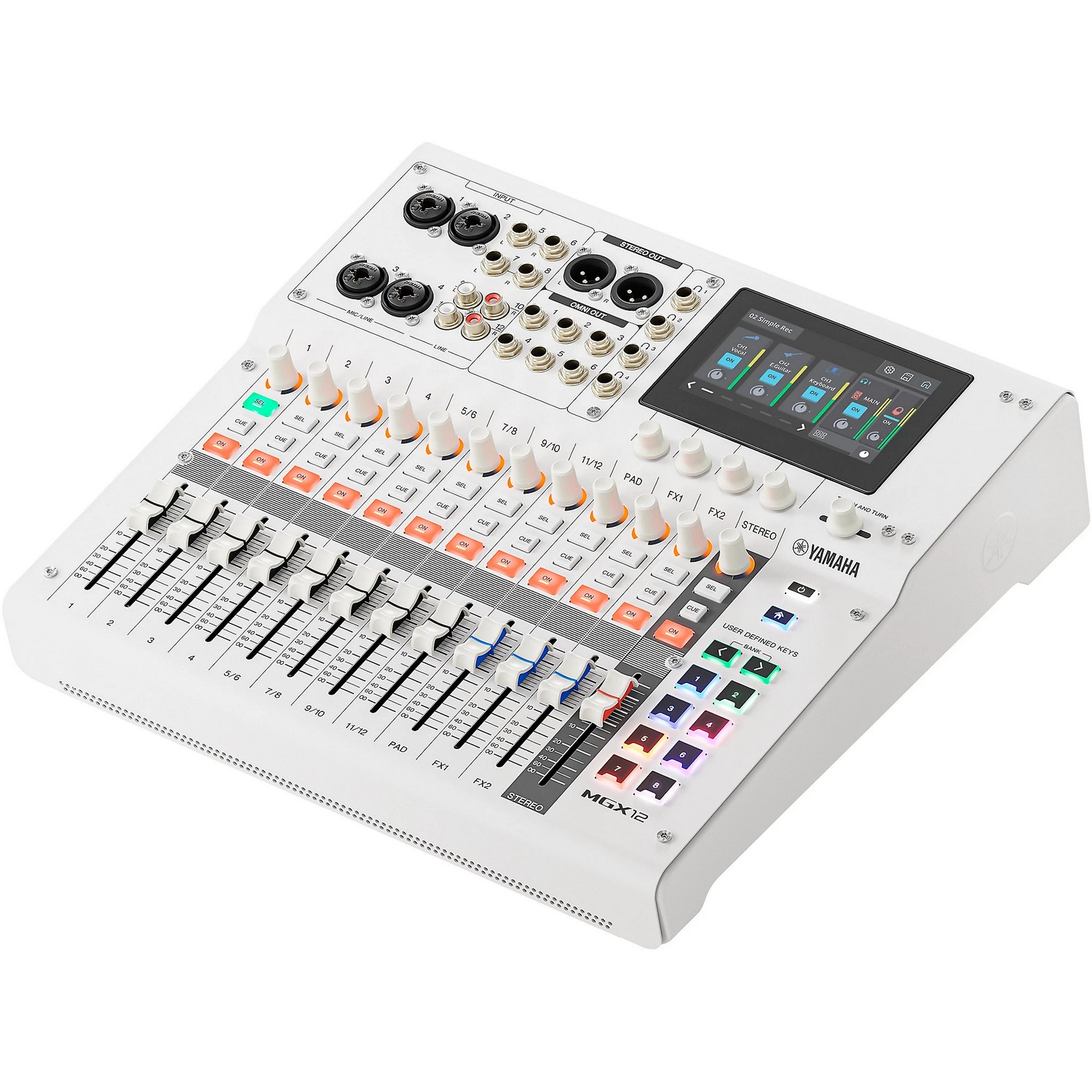 Цифровой микшер Yamaha MGX12 White - 13