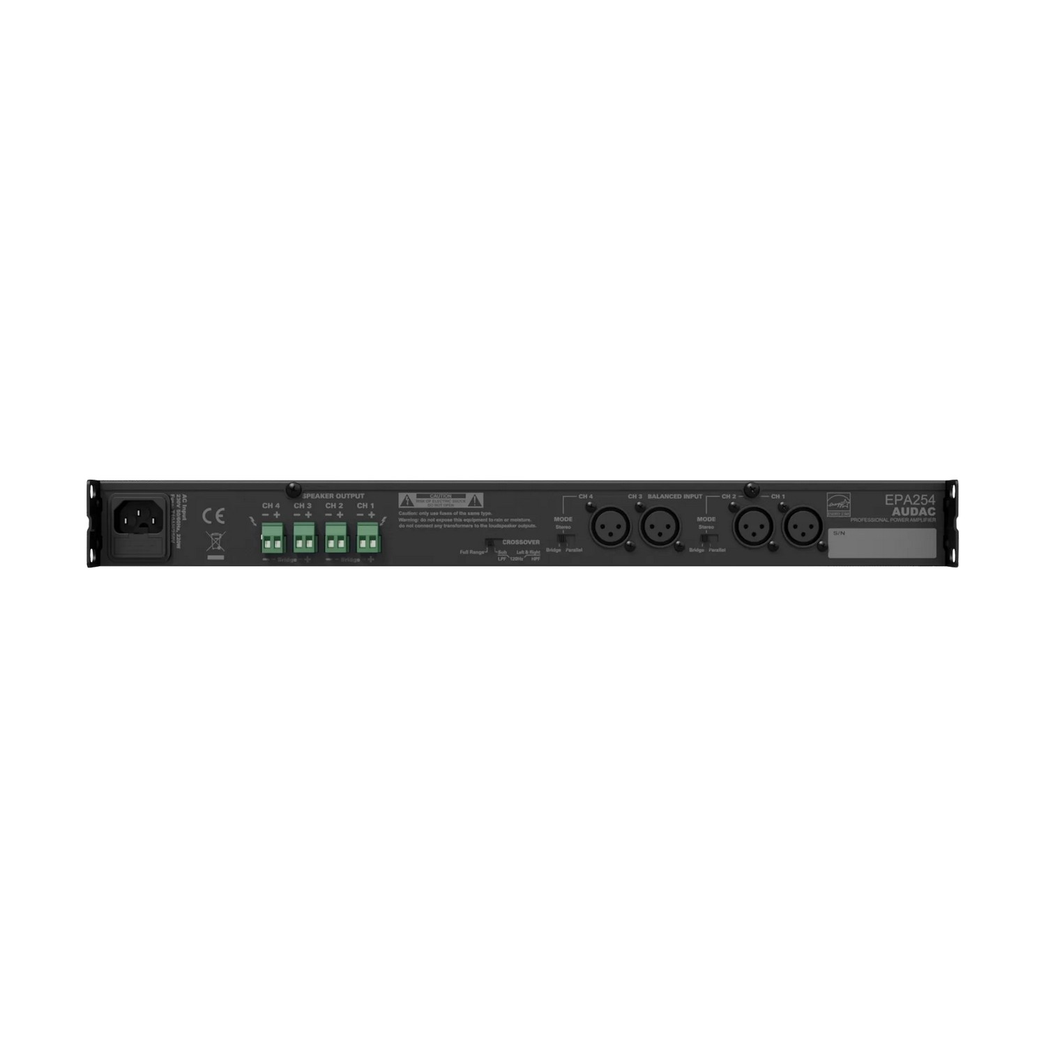 Усилитель мощности AUDAC EPA254 - 12