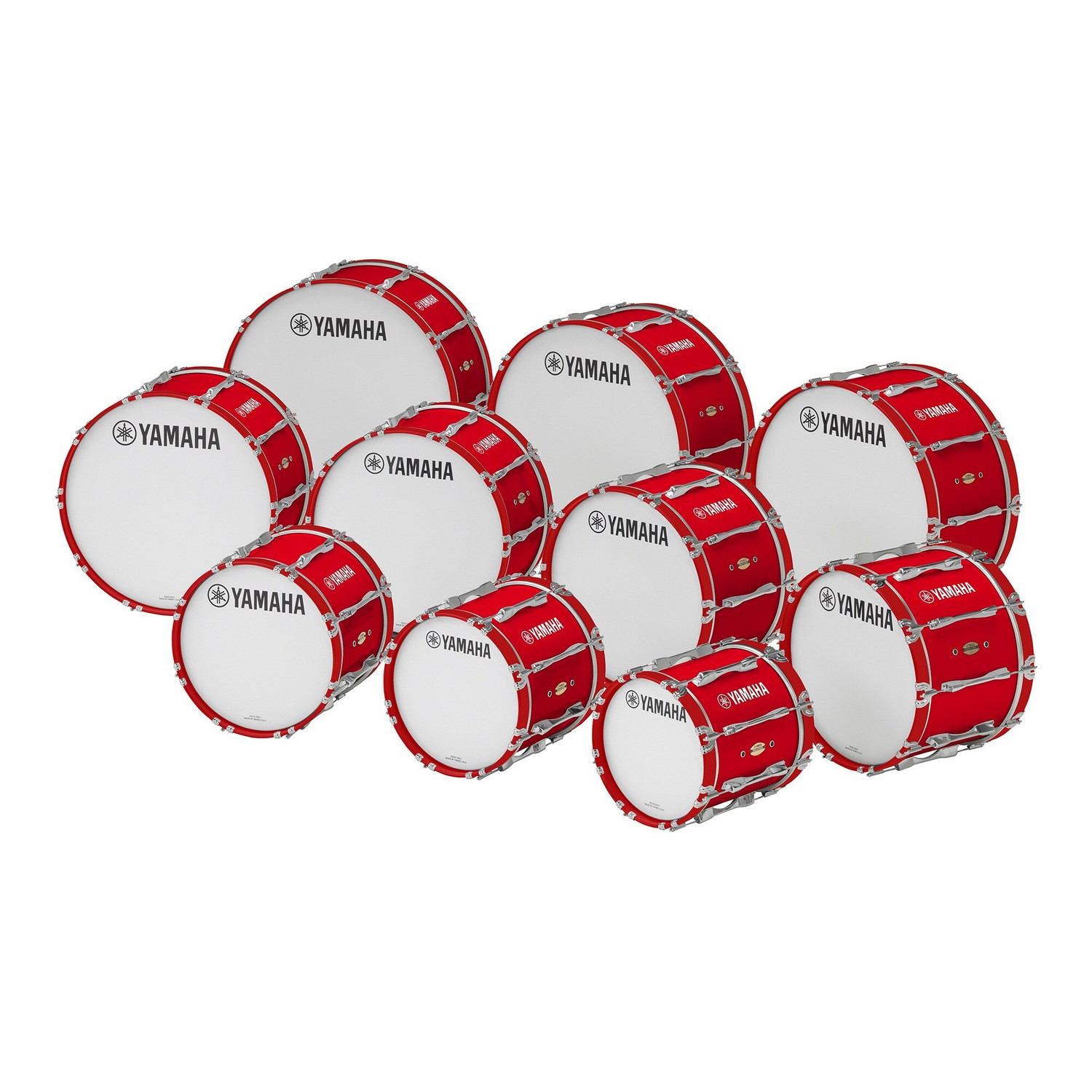 Маршевый барабан Yamaha MB8322 RED FOREST - 13
