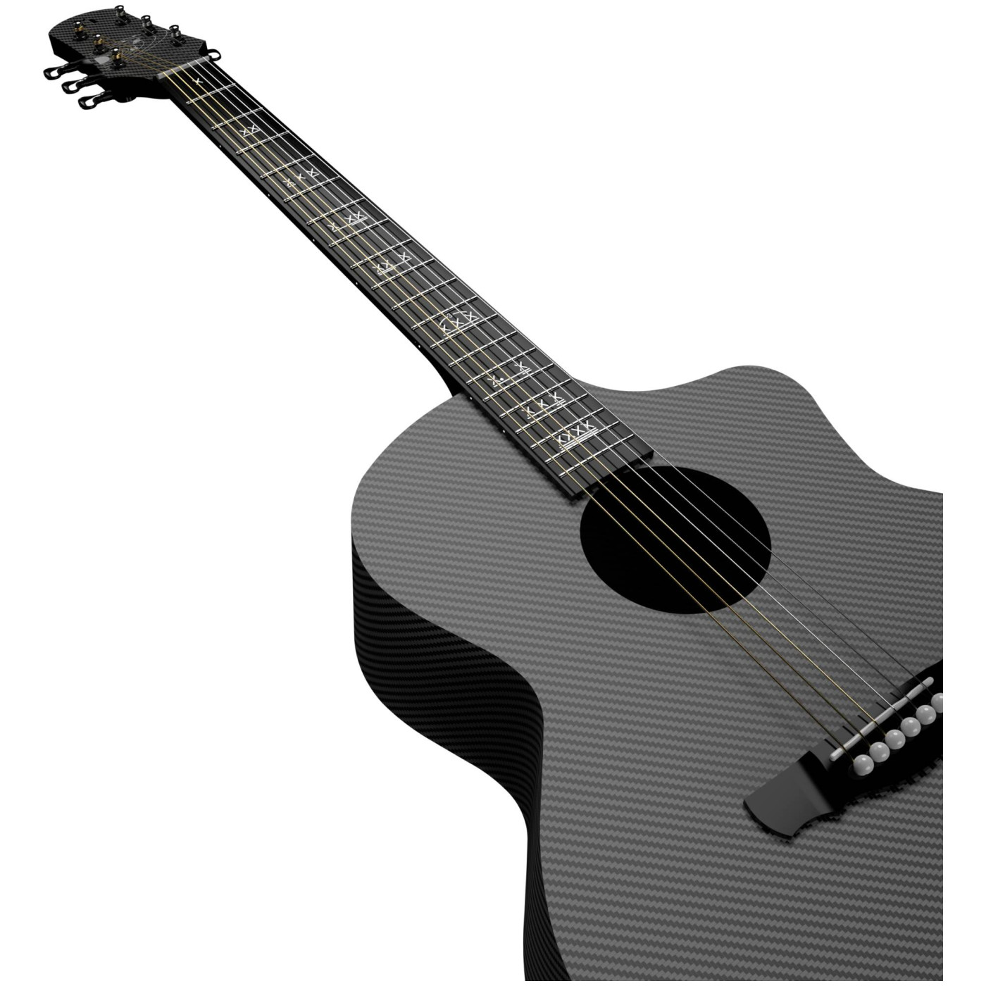 Акустическая гитара Natasha X Carbon JC 41 Black - 15