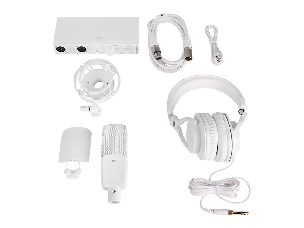 Комплект для звукозаписи Arturia MiniFuse Recording Pack White - 27
