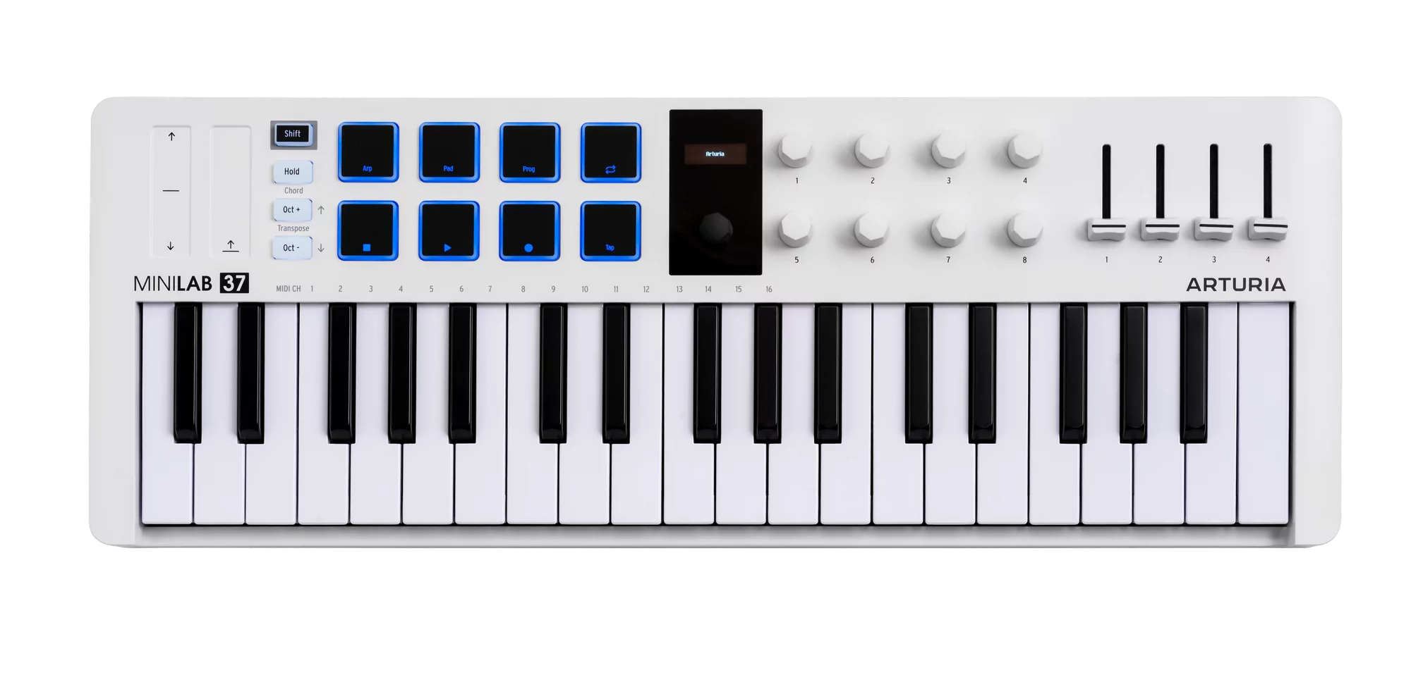 MIDI-клавиатура Arturia MiniLAB 3 37 White - 11
