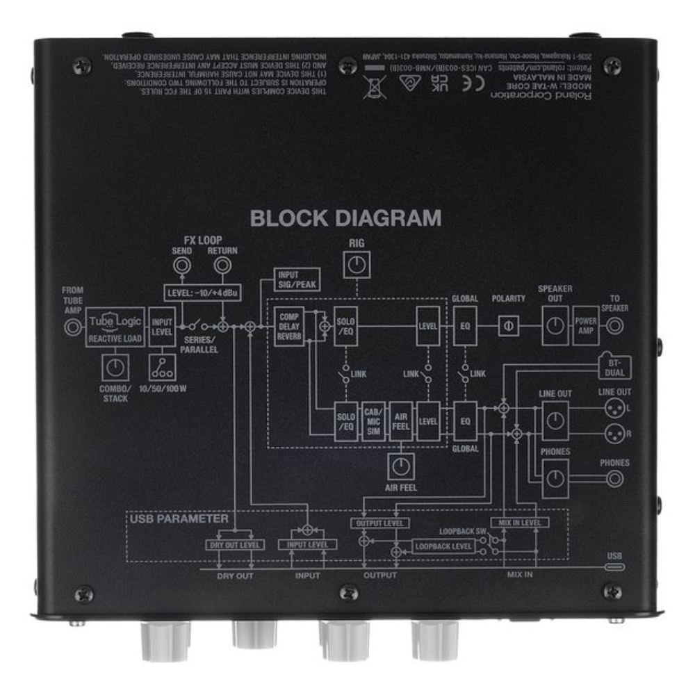 Гитарный усилитель Boss WAZA-TAE CORE - 14