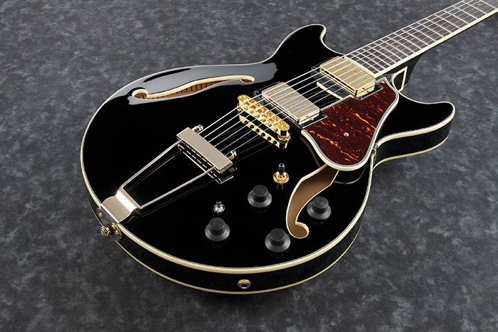 Электрогитара Ibanez AMH90-BK, Черный - 9
