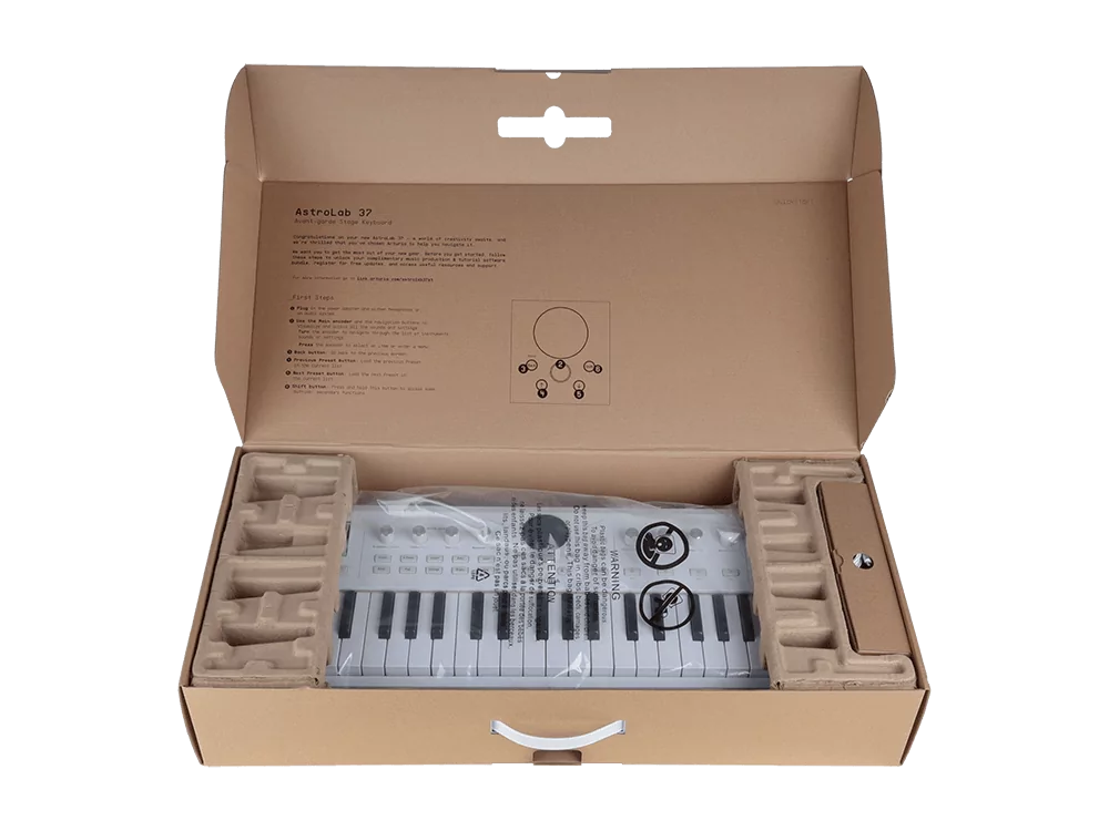 Сценическая клавиатура Arturia AstroLab 37 White - 31