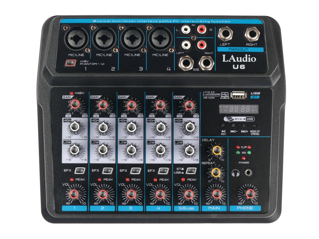 Микшерный пульт LAudio U6 - 2