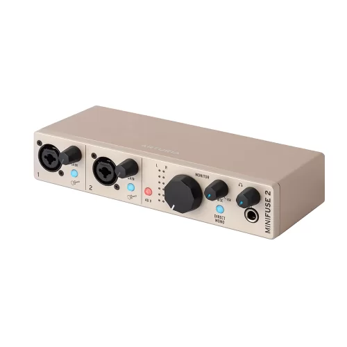 Внешняя звуковая карта Arturia MiniFuse 2 Champagne - 10