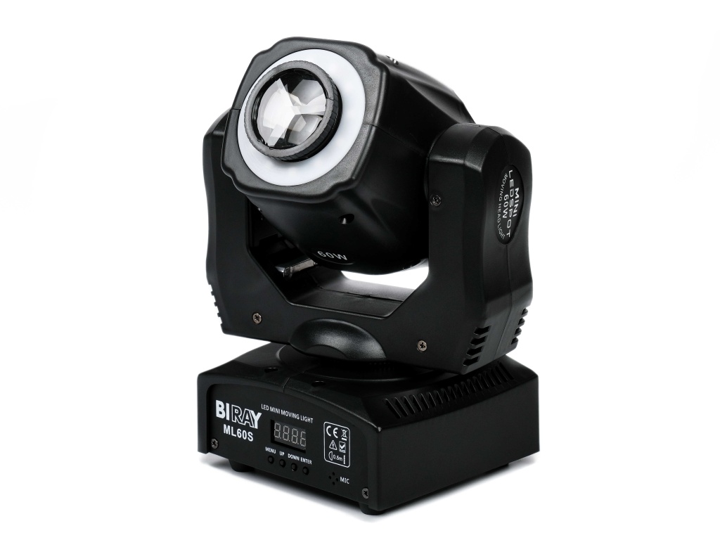Моторизированная световая "голова" W Bi Ray ML60S, LED 60 Вт - 4