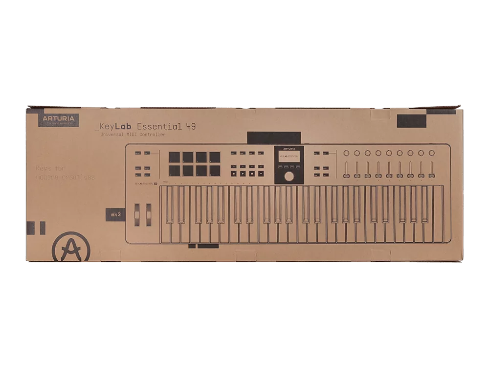 MIDI-клавиатура Arturia KeyLab Essential 49 mk3 Rose Quartz - 30