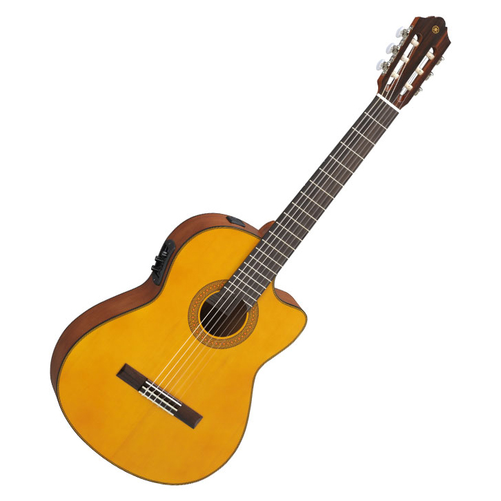 Электроакустическая классическая гитара Yamaha CGX122MSC NT - 5