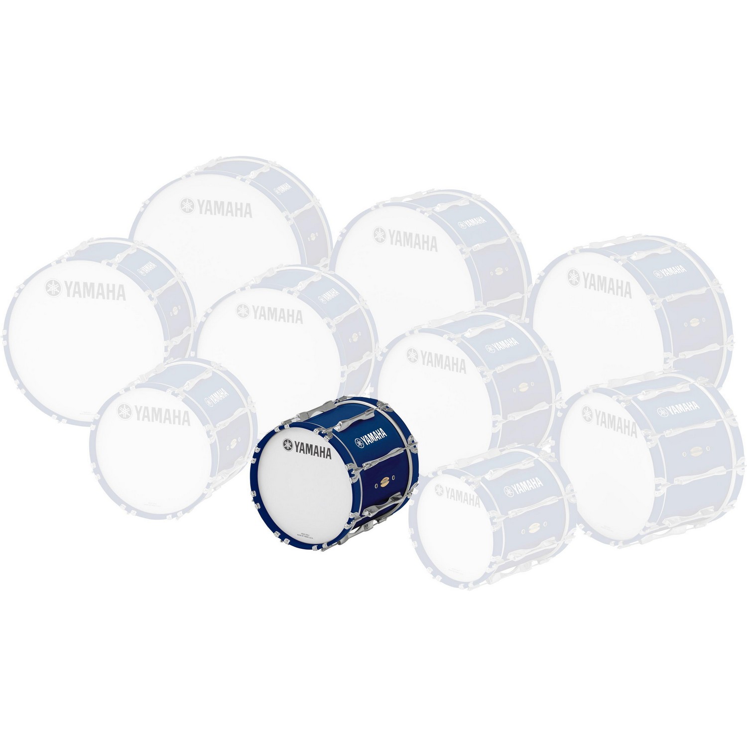 Маршевый барабан Yamaha MB8316 BLUE FOREST - 10
