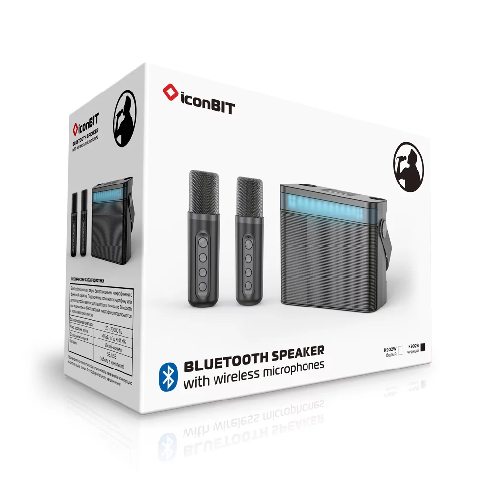 Переносная караоке-система iconBIT K902W - 7