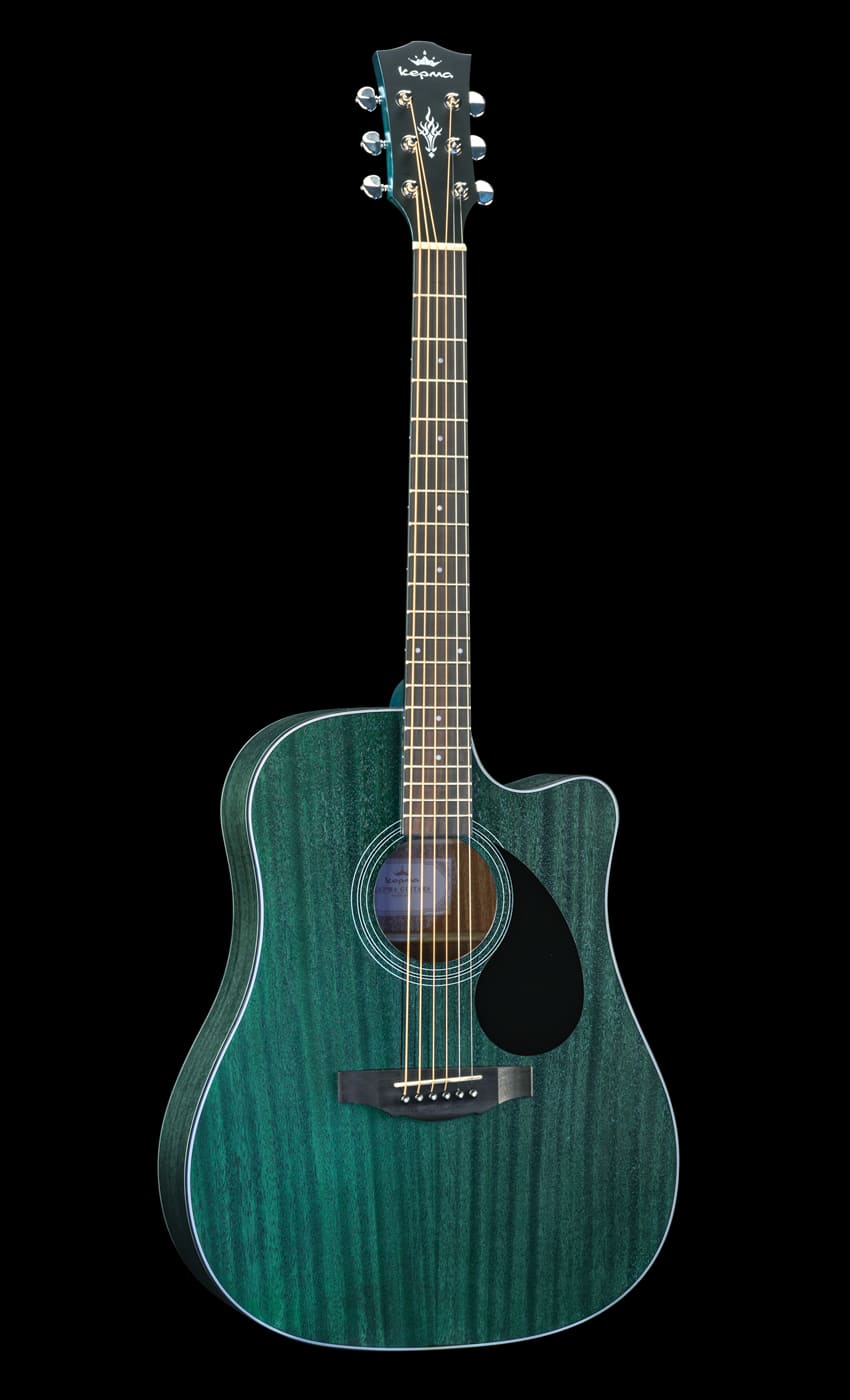 Трансакустическая гитара Kepma EDCE-K10PRO-BLSM - 11