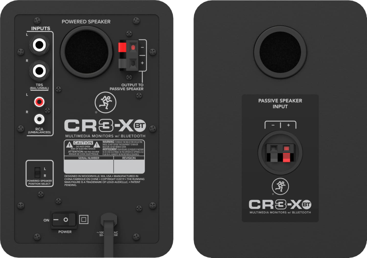 Студийный монитор Mackie CR3-XBT, Синий - 8