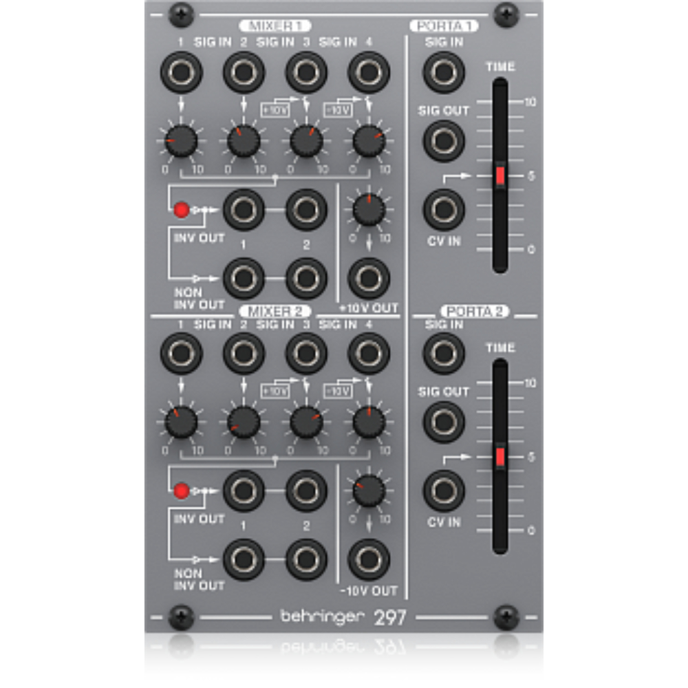 Синтезаторный аналоговый модуль Behringer 297 DUAL PORTAMENTO/CV UTILITIES - 4