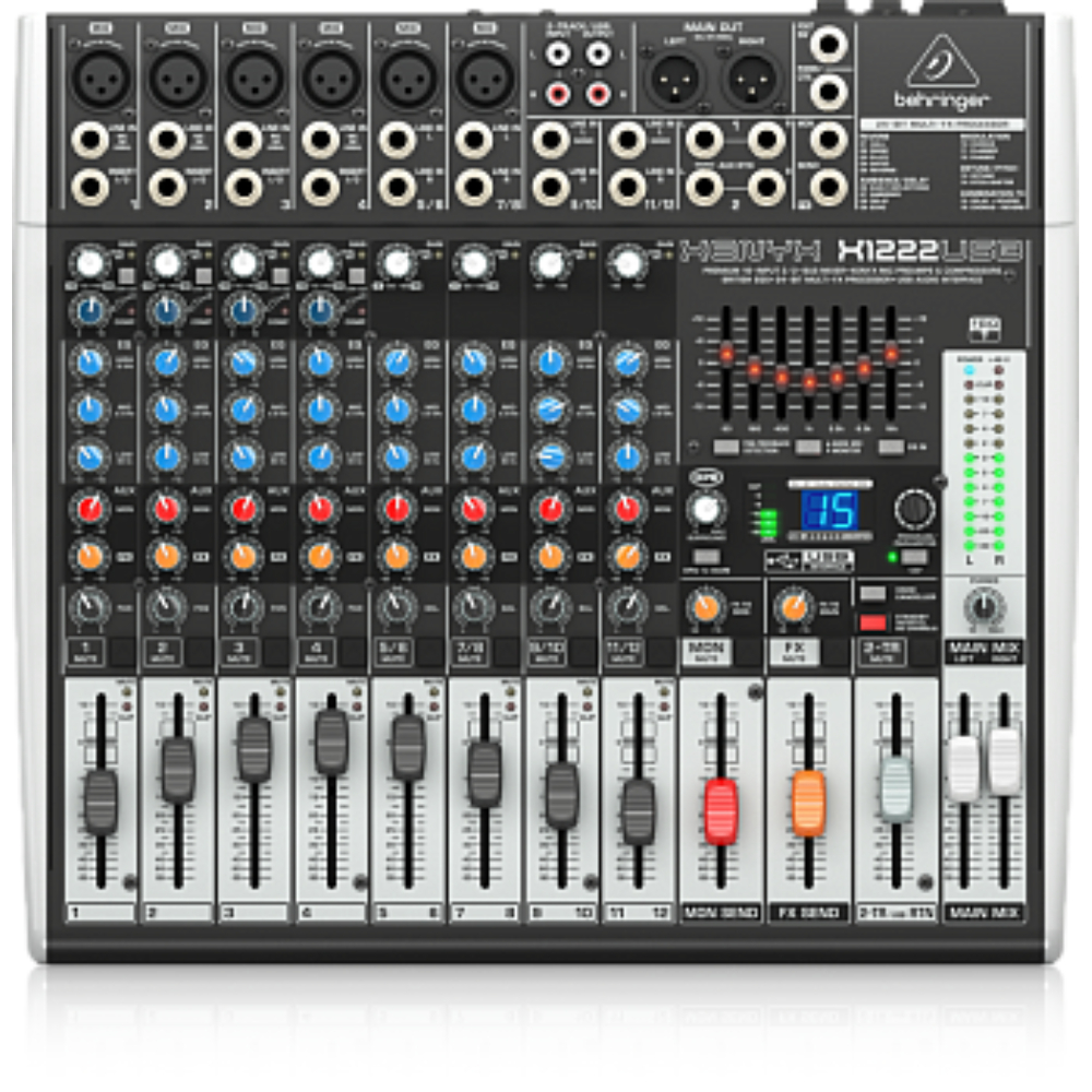 Аналоговый микшер Behringer X1222USB - 6