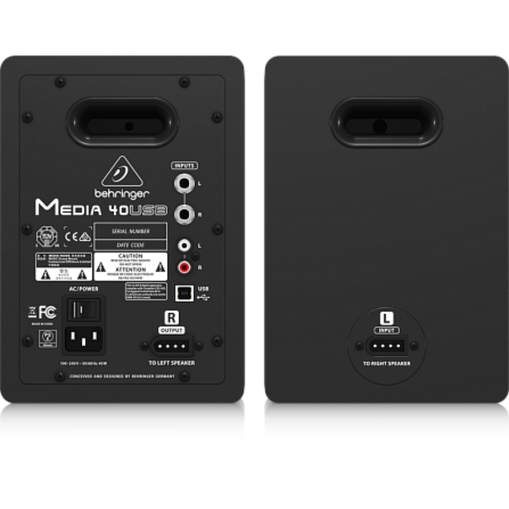 Студийные мониторы Behringer MEDIA 40USB - 7