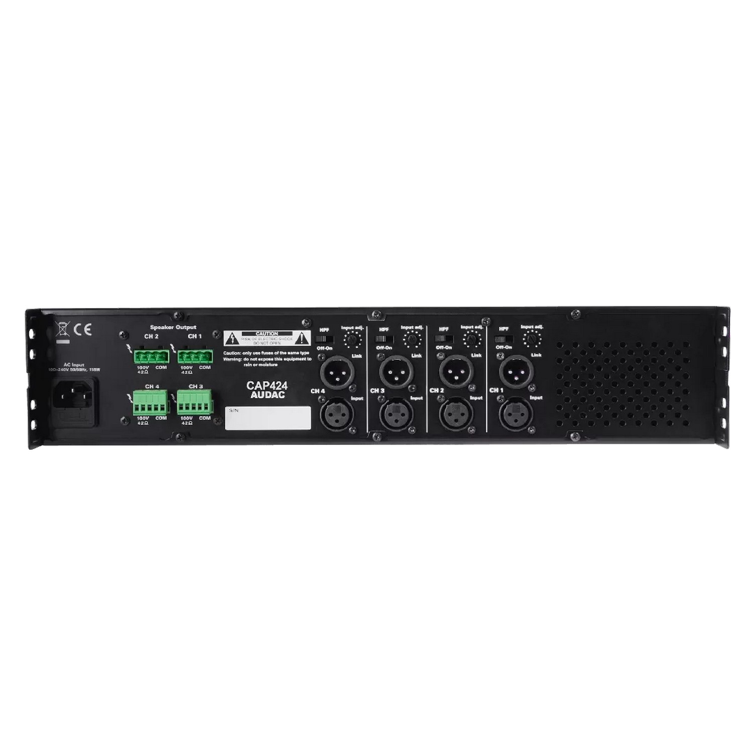 Трансляционный усилитель мощности AUDAC CAP424 - 7