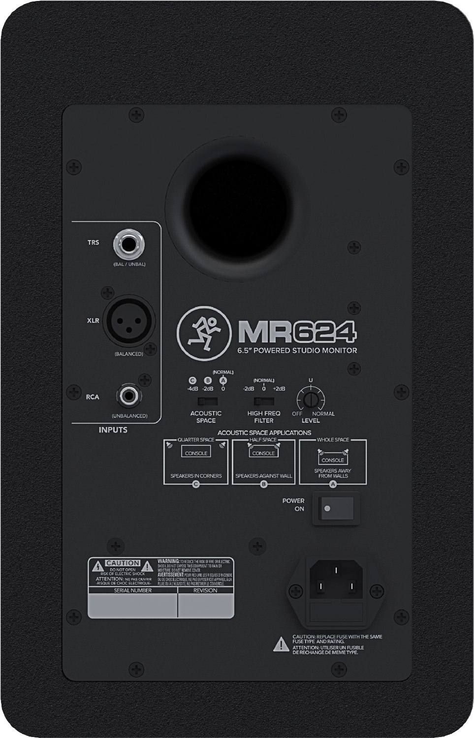Студийный монитор Mackie MR624 - 5