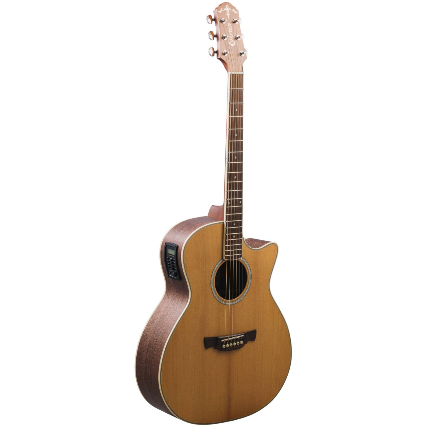 Электроакустическая гитара Crafter GAE-7/NC VVS - 11