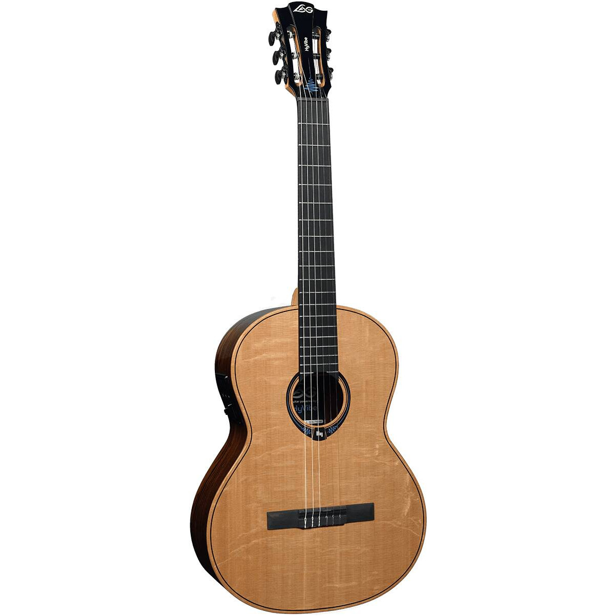 Электроакустическая классическая гитара LAG CHV-30E SMART - 5