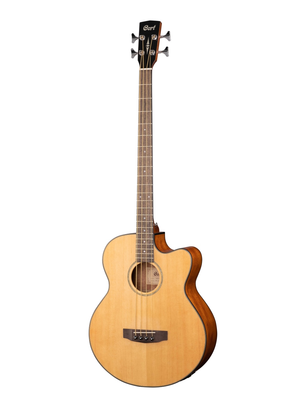 Акустическая бас-гитара Cort AB850F-NAT-BAG - 2
