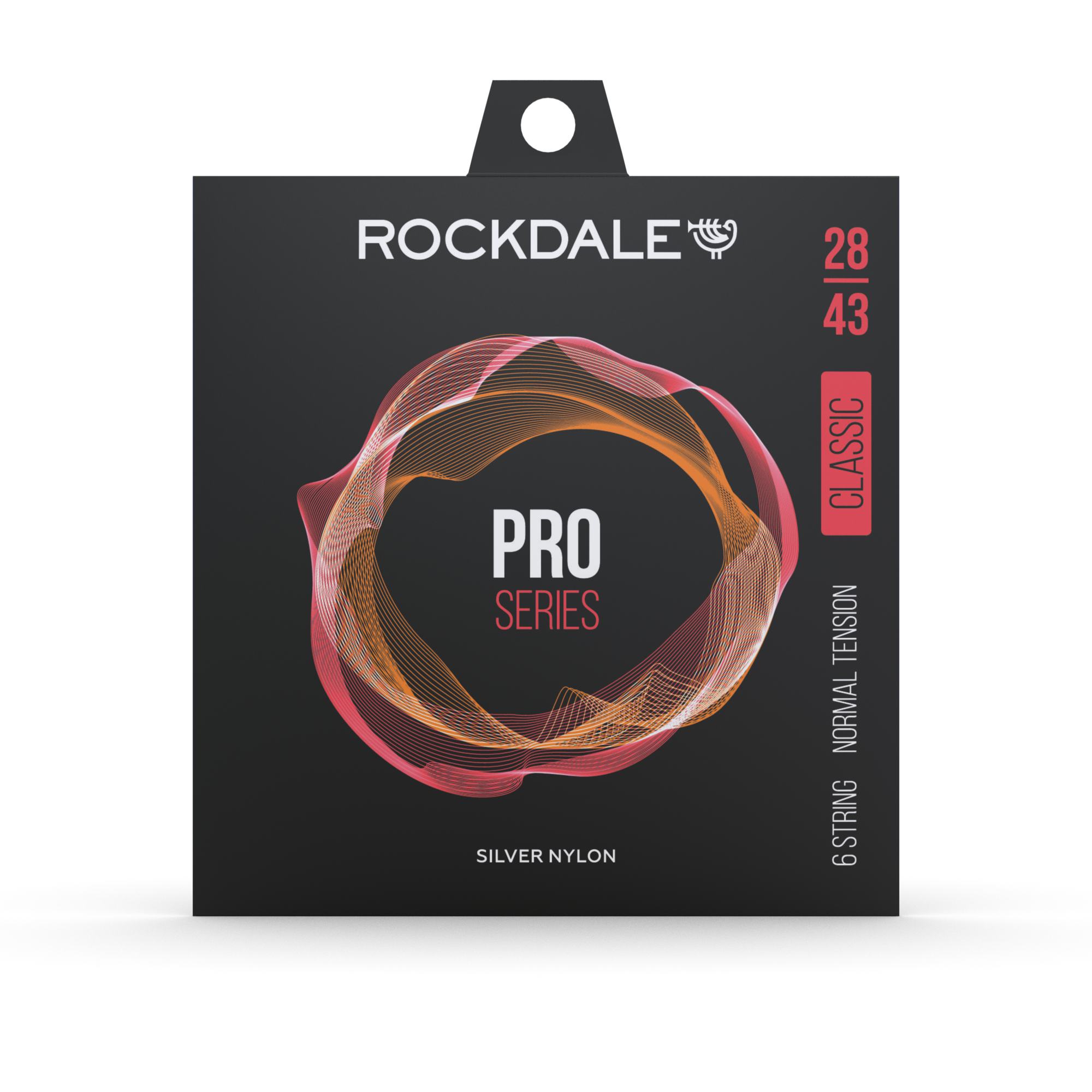 Струны Rockdale PRO 28-43 Silver Nylon Normal - 15