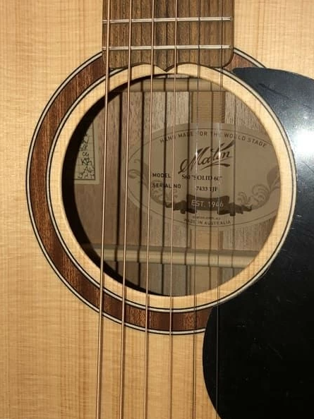 Акустическая гитара Maton S60 - 13