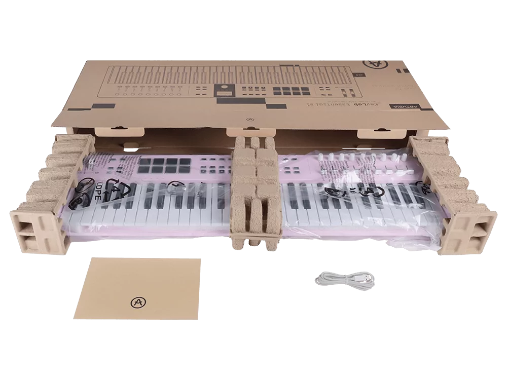 MIDI-клавиатура Arturia KeyLab Essential 61 mk3 Rose Quartz - 27