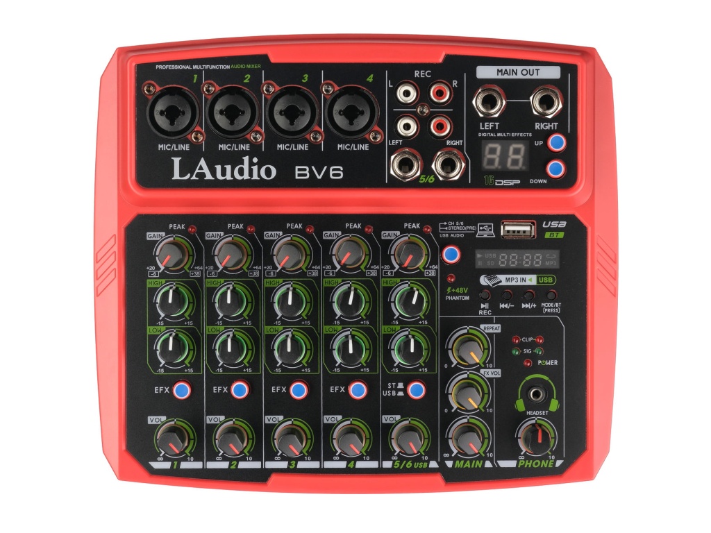 Микшерный пульт LAudio BV6 - 2