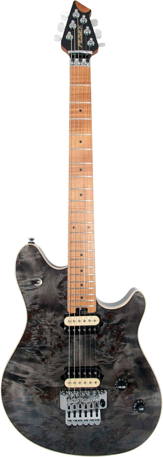 Электрогитара Peavey HP2 Tremolo Poplar Burl Trans Black - 8