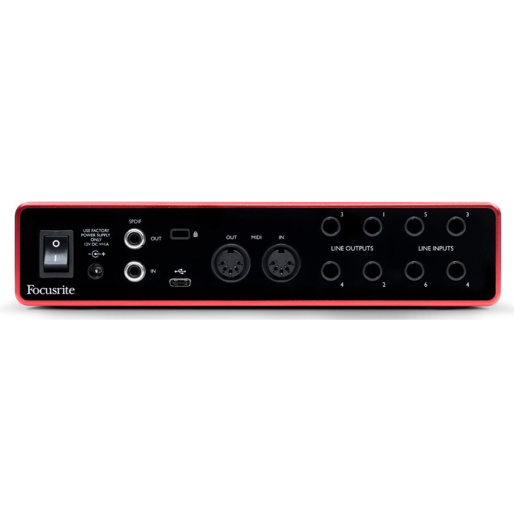 Внешняя звуковая карта Focusrite Scarlett 8i6 3rd Gen - 11