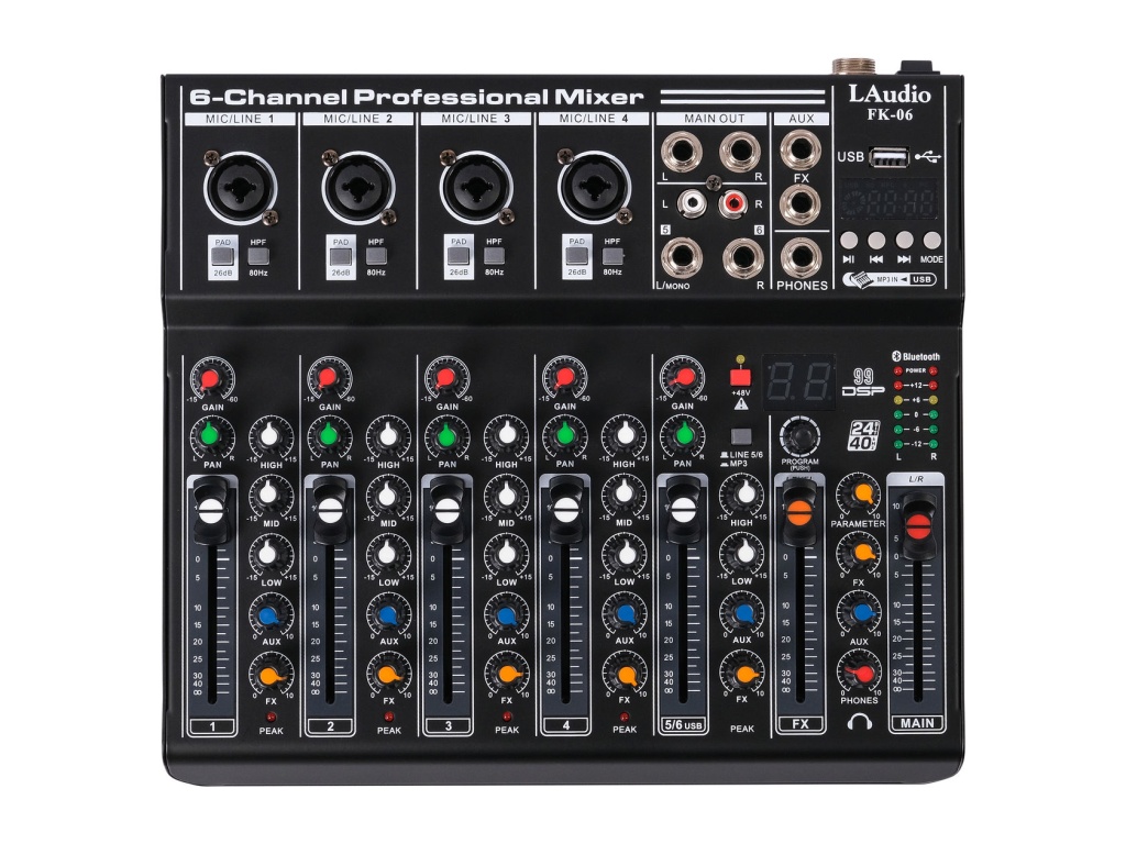 Микшерный пульт LAudio FK-06 - 2