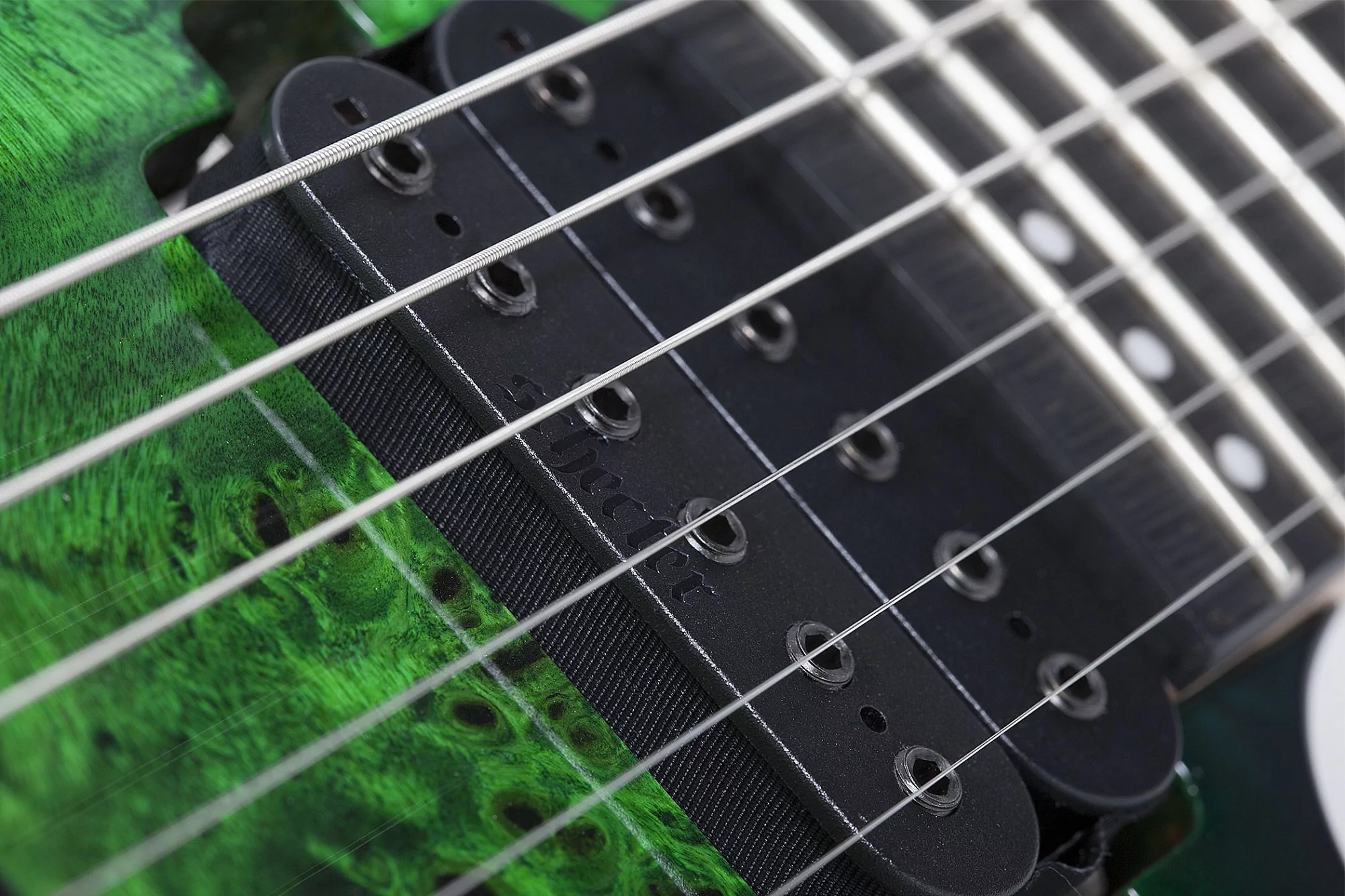 Электрогитара Schecter C-6 FR PRO Aqua Burst - 11