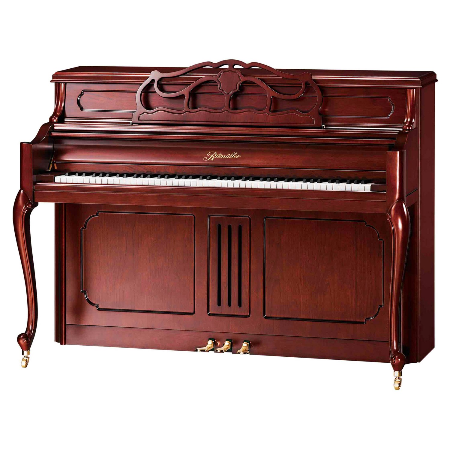 Акустическое пианино Ritmuller UP110RB (A5C1) Cherry Satin - 11