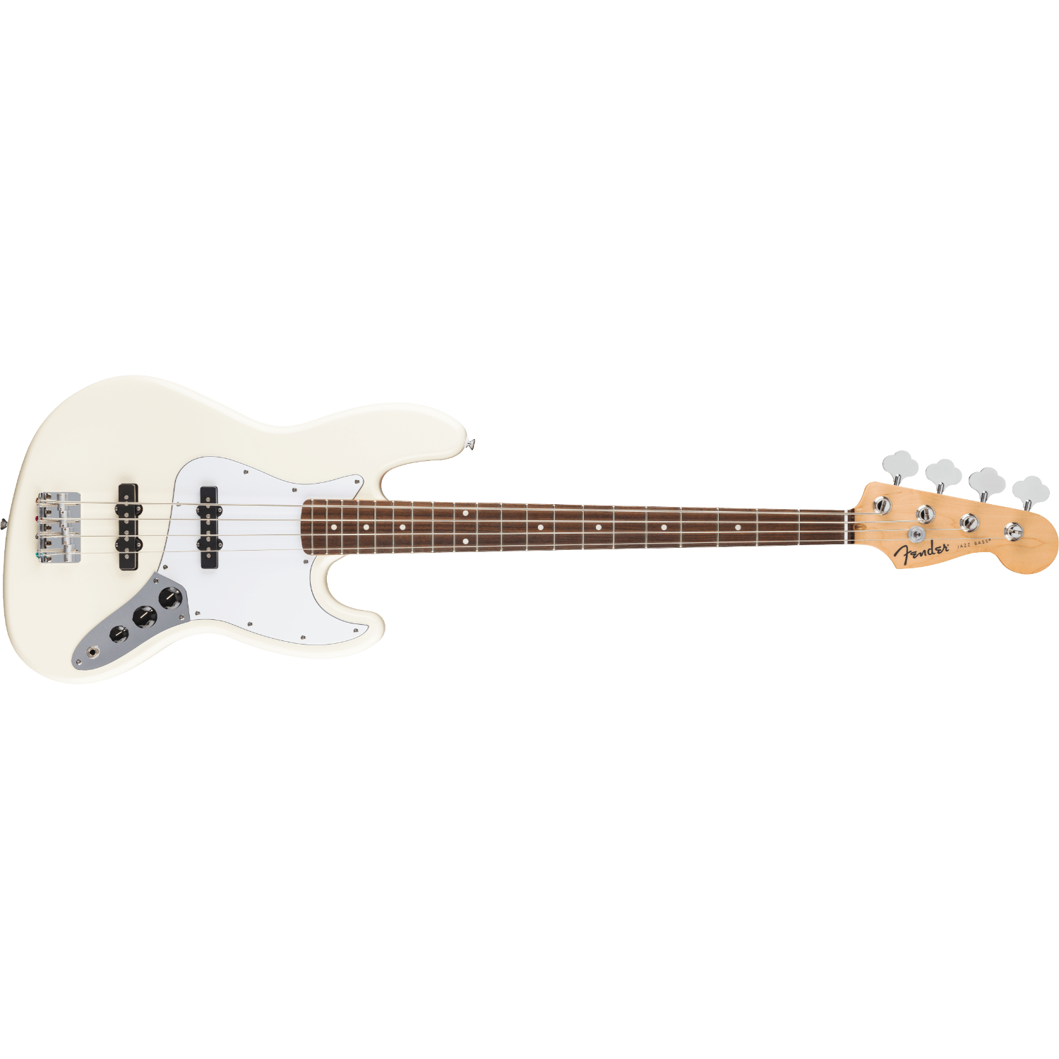 Бас-гитара Fender Standard Jazz Bass Olympic White - 9