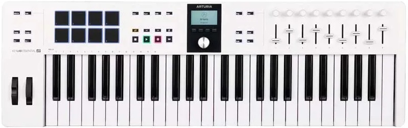 MIDI-клавиатура Arturia KeyLab Essential 49 mk3 White - 7
