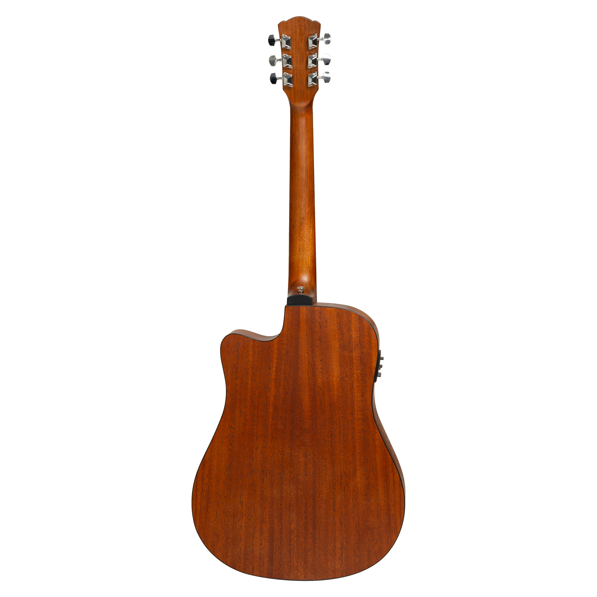 Акустическая гитара Rockdale Aurora D3 C BK E Gloss, Черный - 14