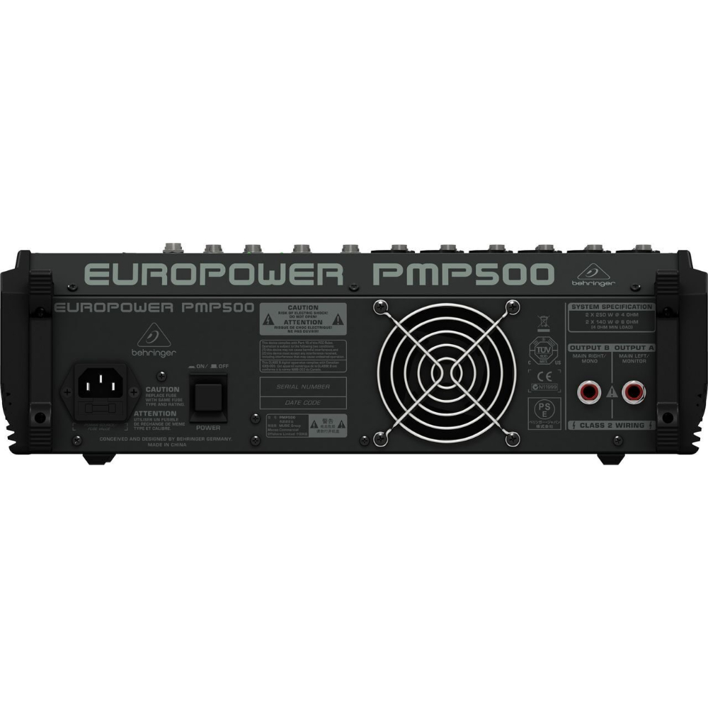 Микшер с усилителем Behringer PMP500 - 7